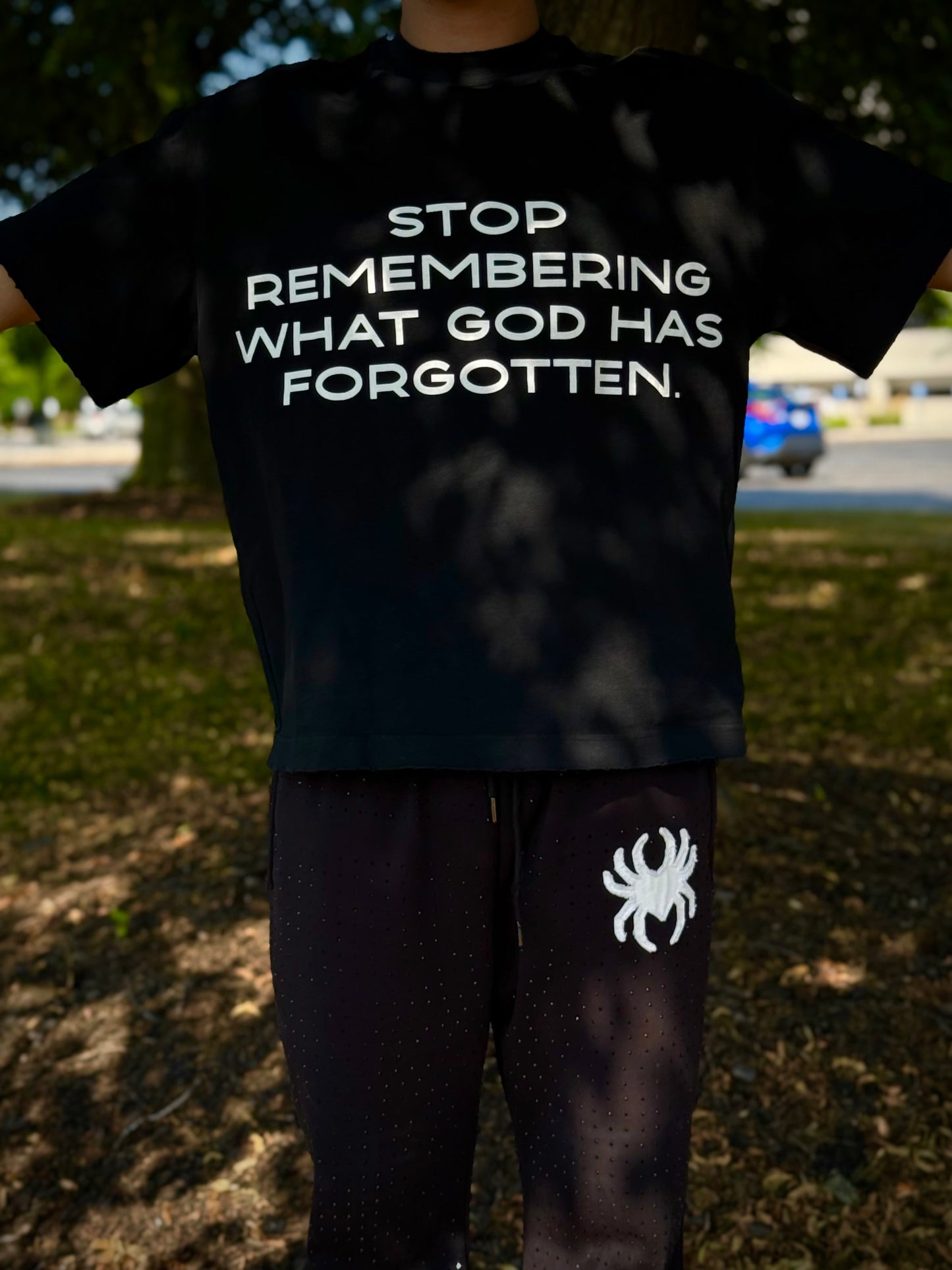 "Stop Remembering" Boxy Tee