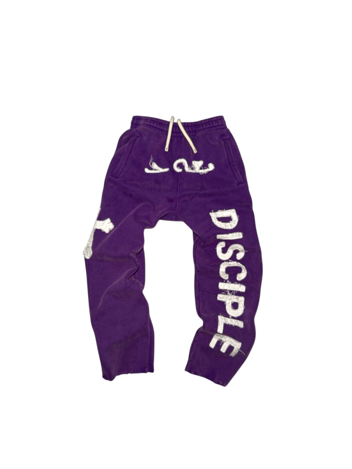 (PURPLE) "DISCIPLE" SWEATS
