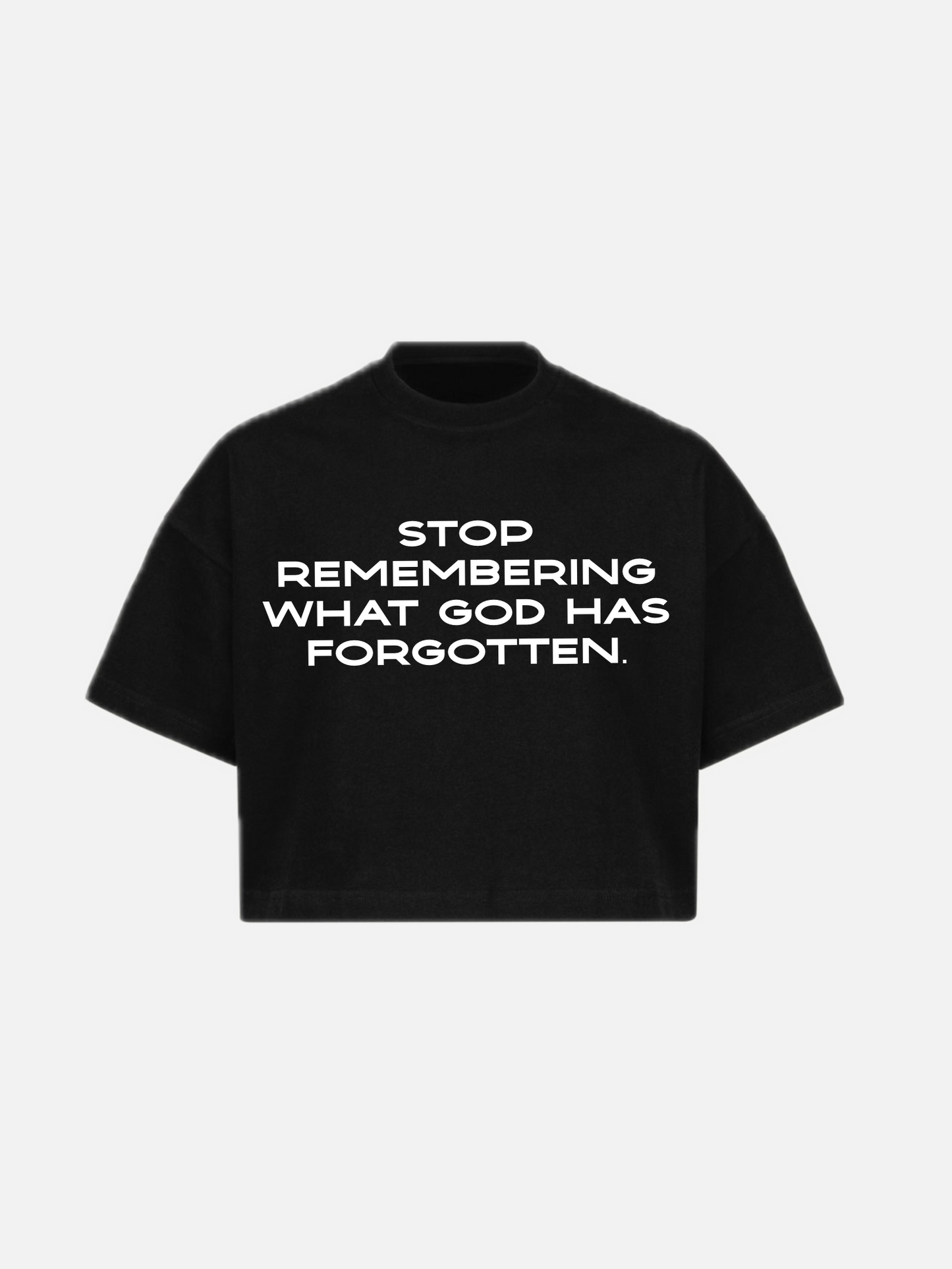 "Stop Remembering" Boxy Tee