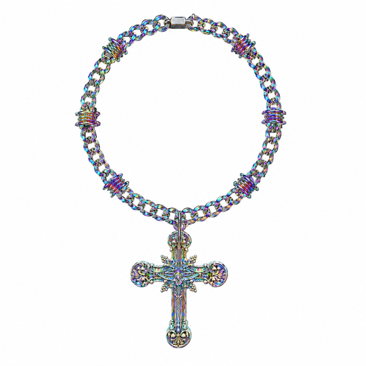 "Sacrifice" Holographic Necklace