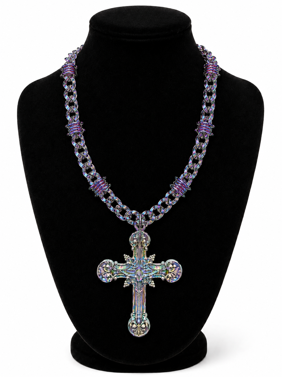 "Sacrifice" Holographic Necklace