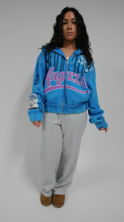 "Saints & Angels" Zip-Up