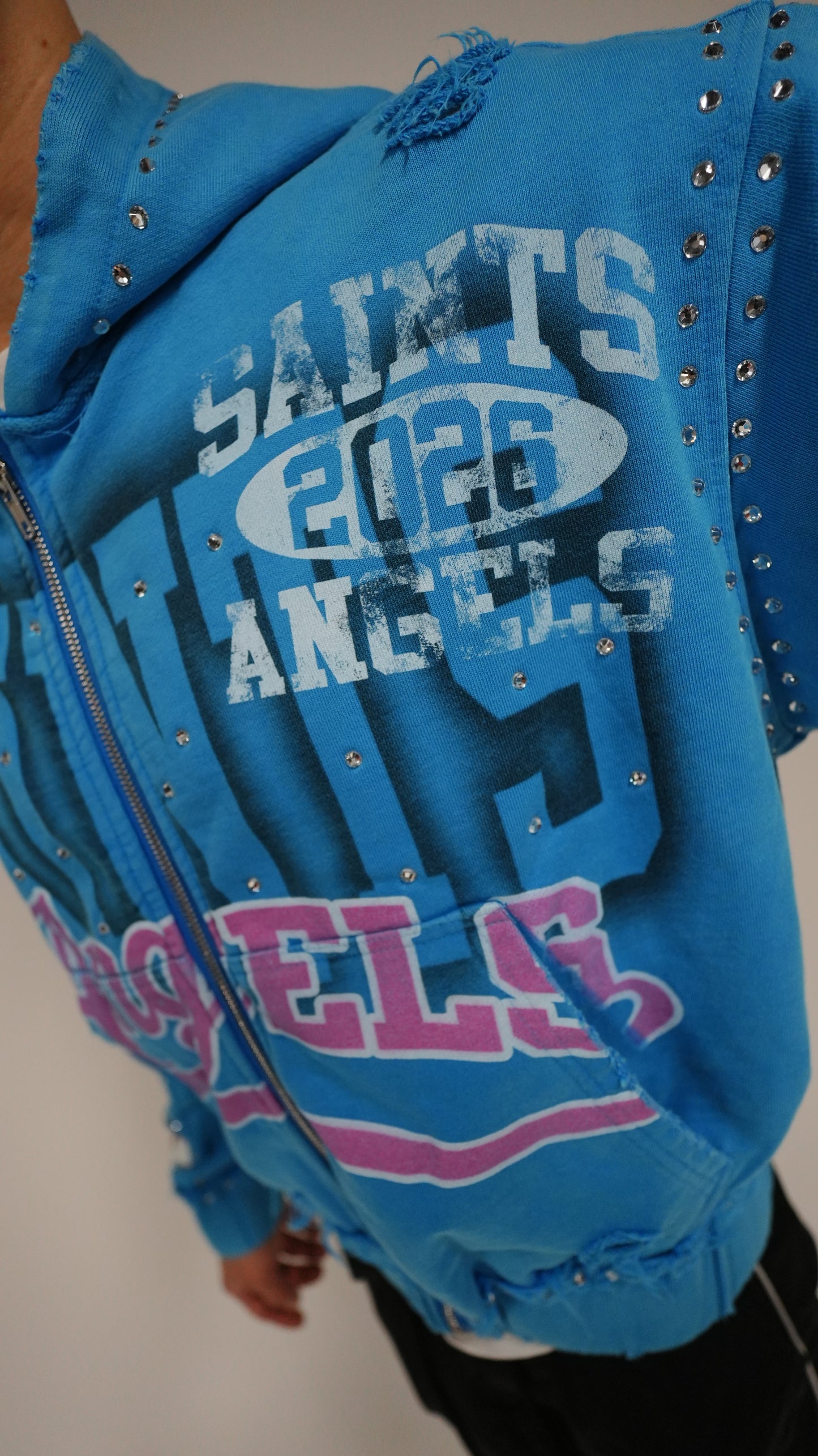 "Saints & Angels" Zip-Up
