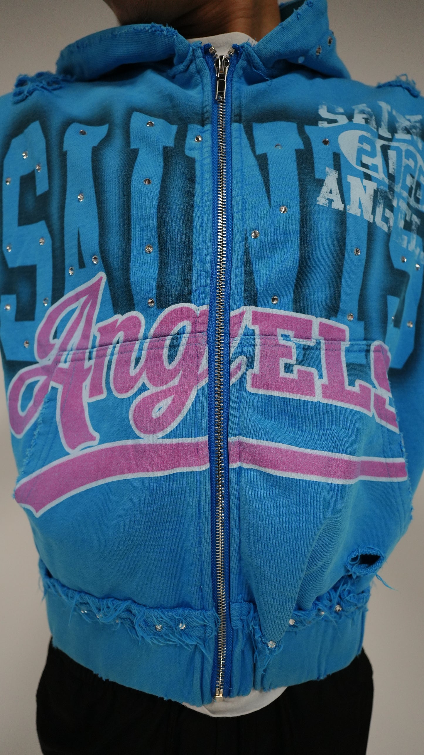 "Saints & Angels" Zip-Up