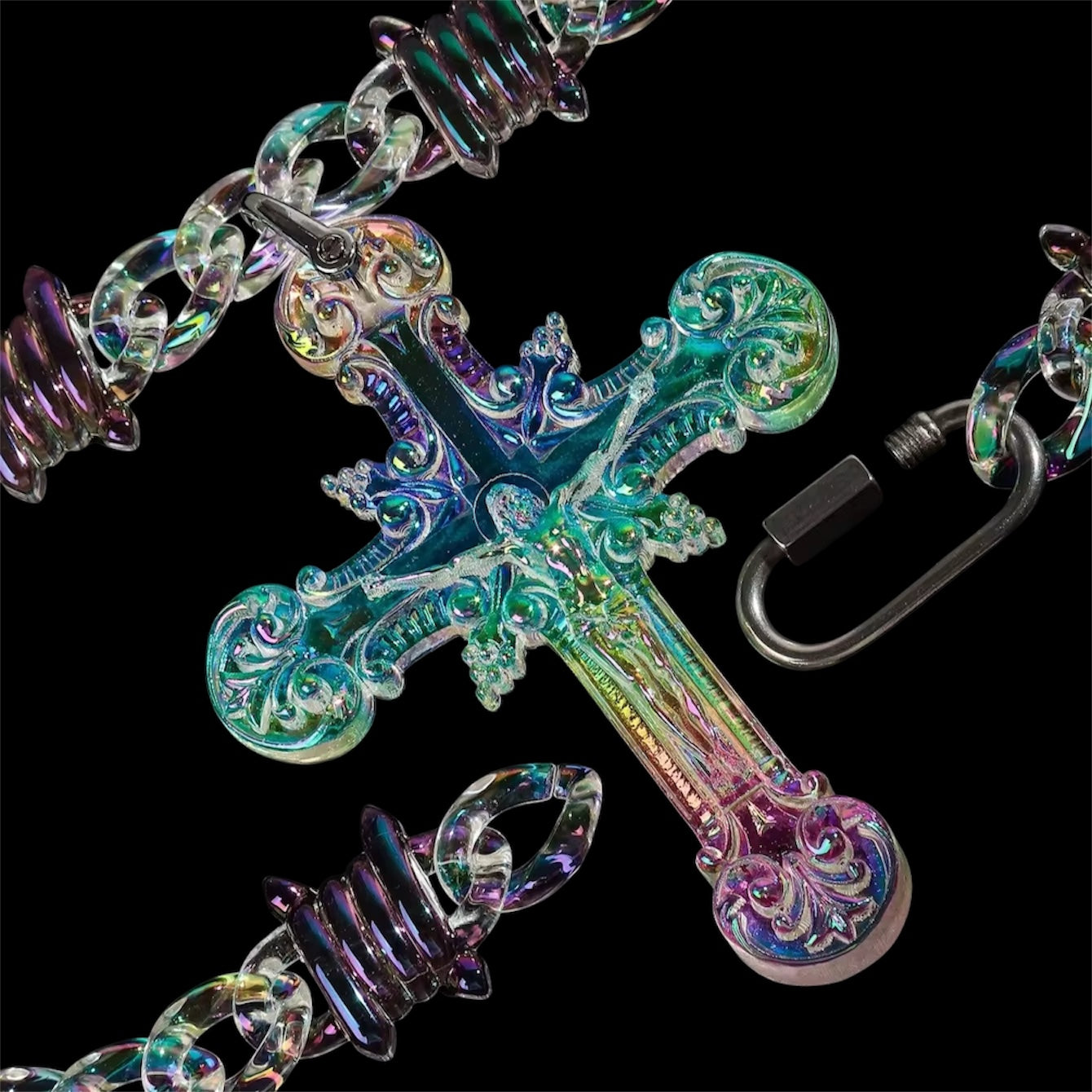 "Sacrifice" Holographic Necklace