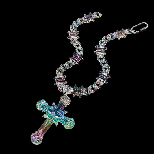 "Sacrifice" Holographic Necklace
