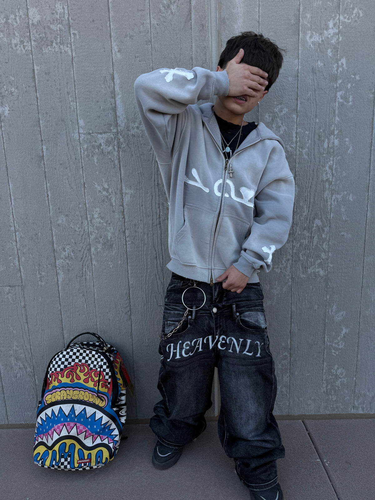 "LET GO AND LET GOD" ZIP - UP