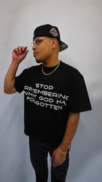 "Stop Remembering" Boxy                                                                                                                                                      Tee