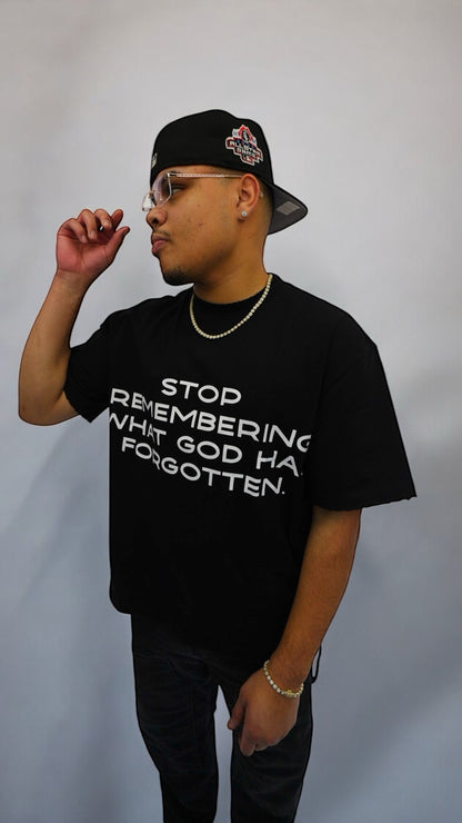 "Stop Remembering" Boxy                                                                                                                                                      Tee